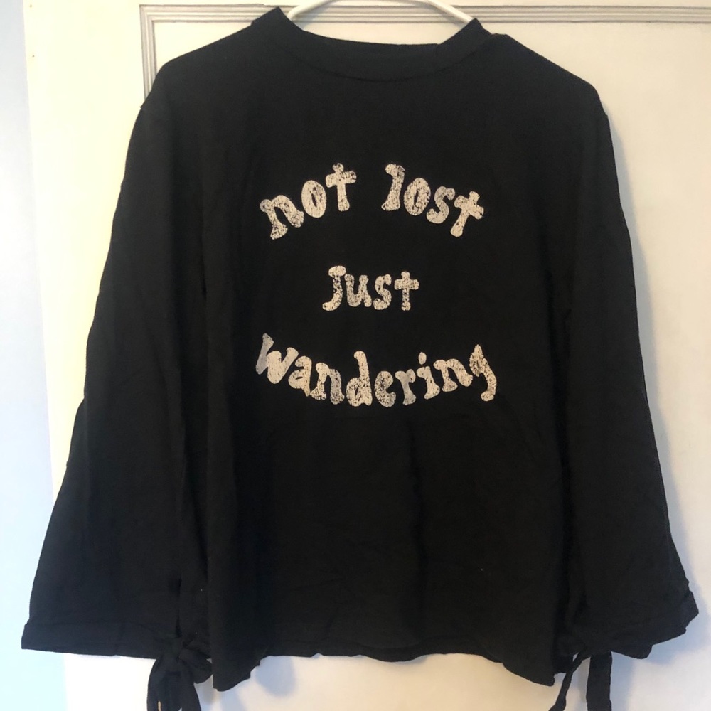 Not Lost Just Wandering Sweater